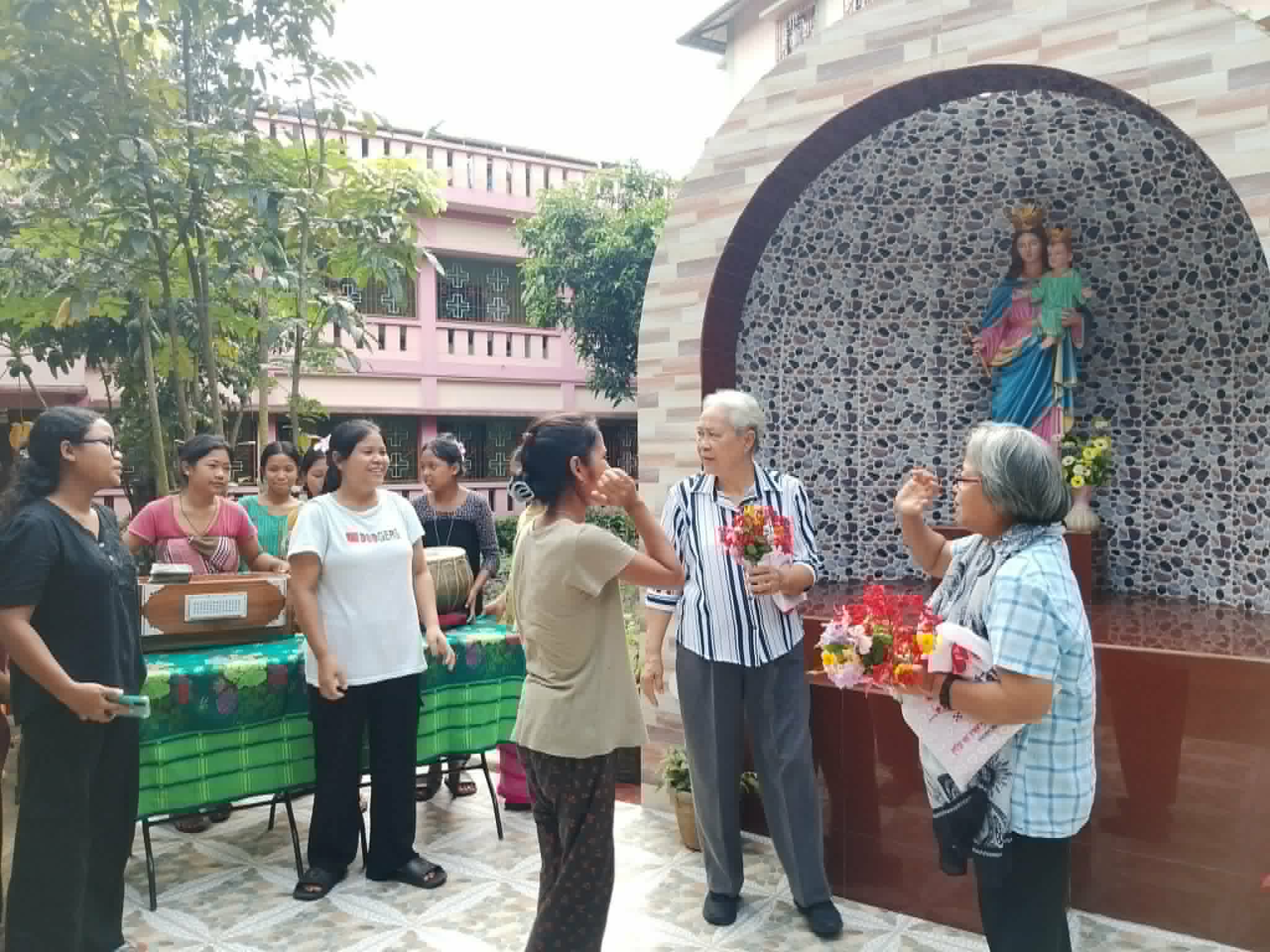 Canonical Visit of Sr. Leoly to Bangladesh