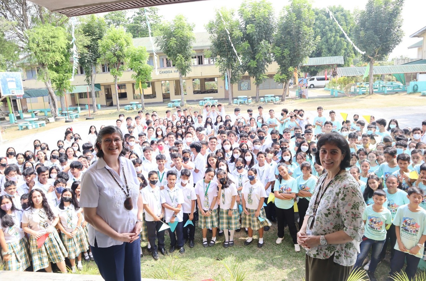 JAMESIAN EDUCATIVE COMMUNITY WELCOMES  MOTHER GENERAL GRACIELA FRANCOVIG…
